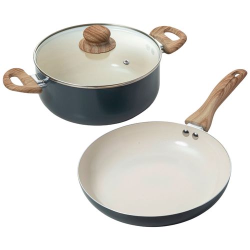 Set DECO HOME Sartenes 24cm + Olla 22 cm Oi 2025 3un