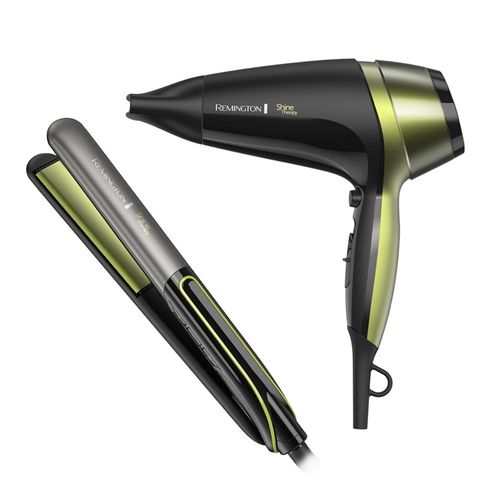 Combo Alisador + Secadora Remington Shine Therapy