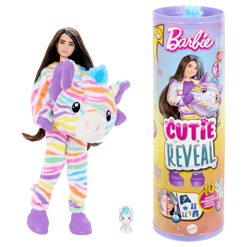 Barbie Cutie Reveal Cebra Color Dream