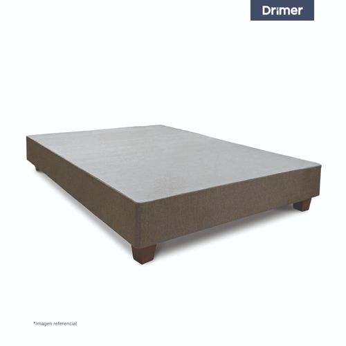 Box Tarima Americana Beige 1.5 Plazas