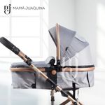 COCHE-CUNA-MOISES-DE-LUJO-«COMFORT»-GRIS