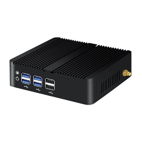 Mini PC Bebepc Fanless Compute Intel Celeron 512GB SSD 8GB Negro
