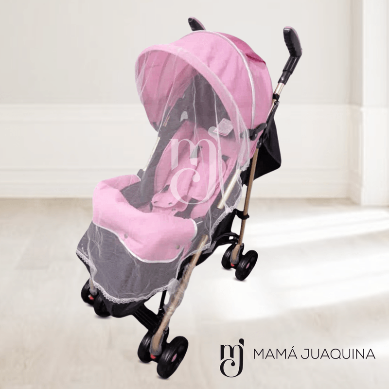 Coche-Baston-«DIXIE»-Rosa