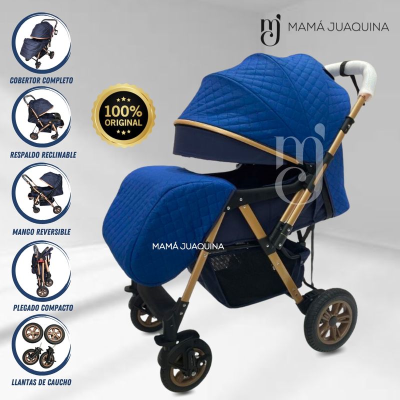 Coche-Cuna-de-Lujo-«TURQUIA»-Edicion-Limitada-Blue