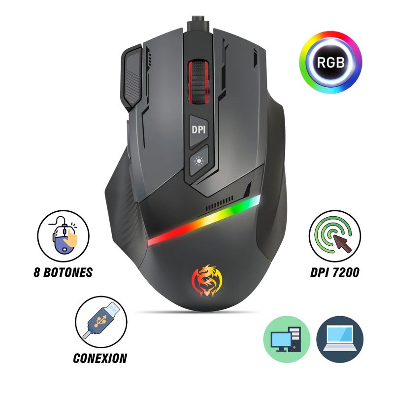 MOUSE-GAMER-CYBERTEL-KILLER-CBX-M600-NEGRO