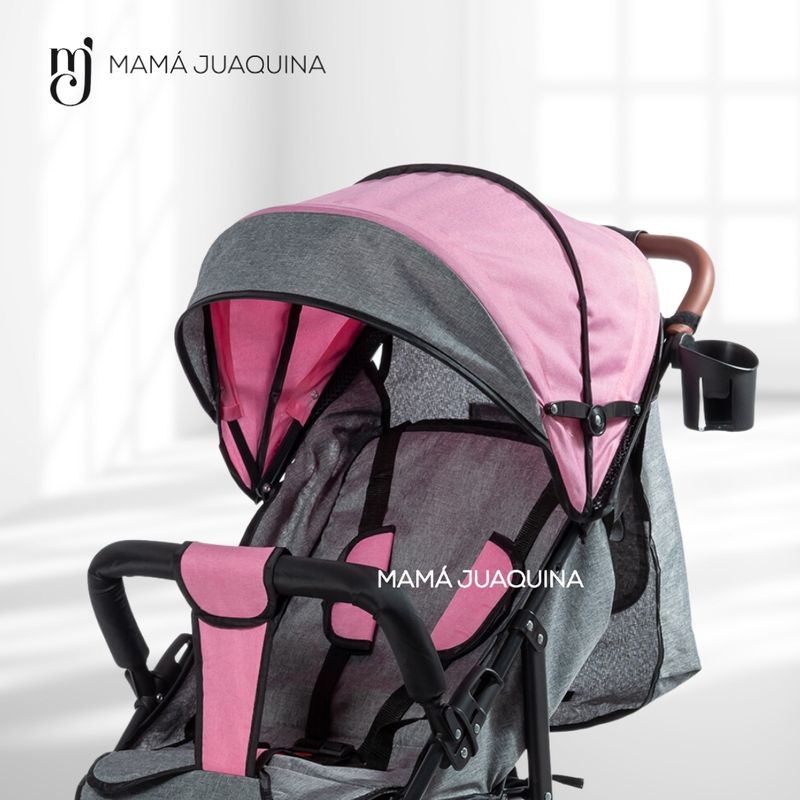Coche-Cuna-de-Lujo-«MADDOX»-Rosa