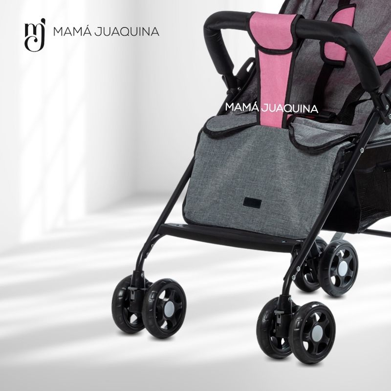Coche-Cuna-de-Lujo-«MADDOX»-Rosa
