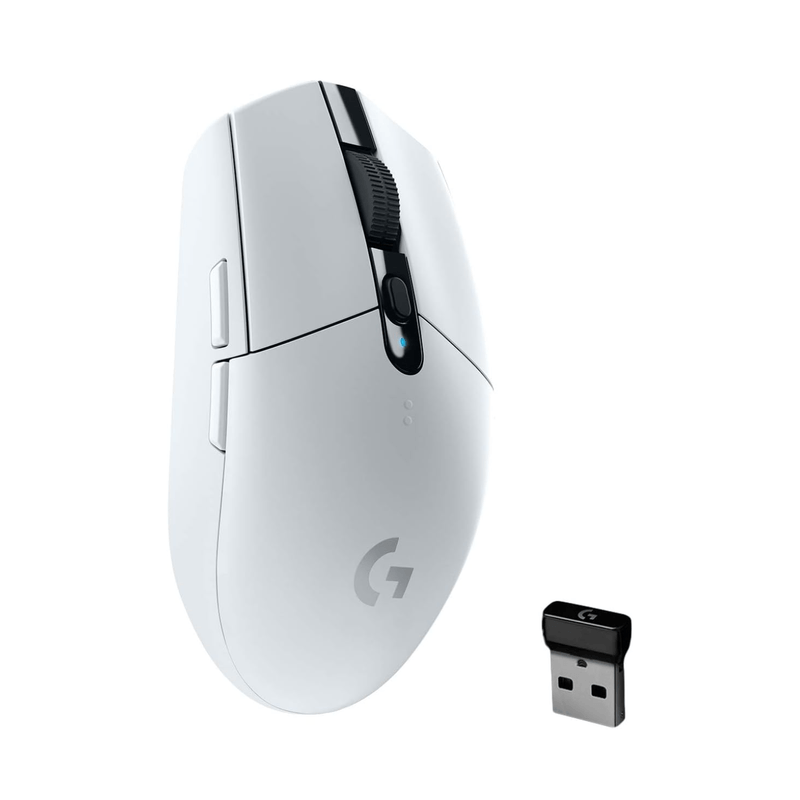 Mouse-Gamer-Logitech-G305-Wireless-con-Sensor-HERO-de-1ms---Blanco-