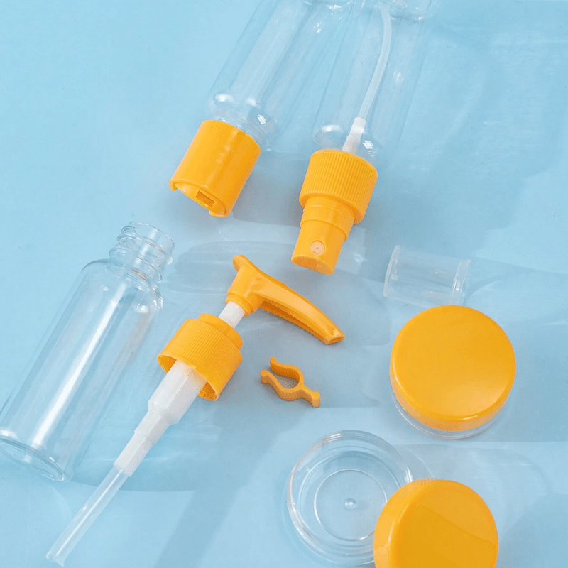Set-de-12-Frascos-Pulverizador-Contenedor-de-Aseo-para-Viaje-Naranja