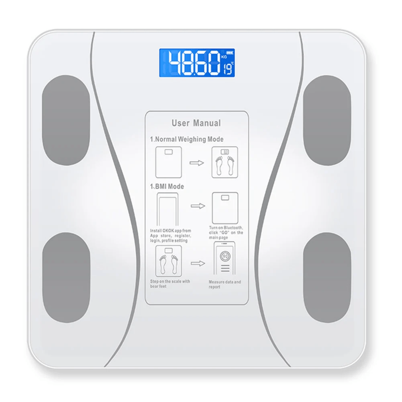 Balanza-Digital-Bluetooth-180-kg-Color-Blanco