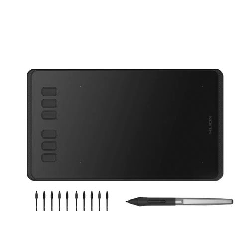 HUION INSPIROY H640P Y PUNTAS ADICIONALES