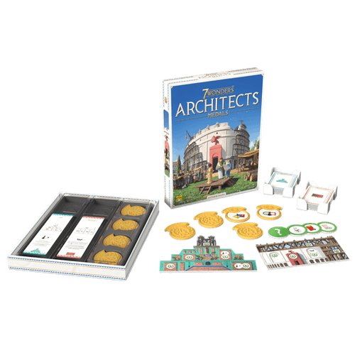 7 WONDERS ARCHITECTS MEDALS en español