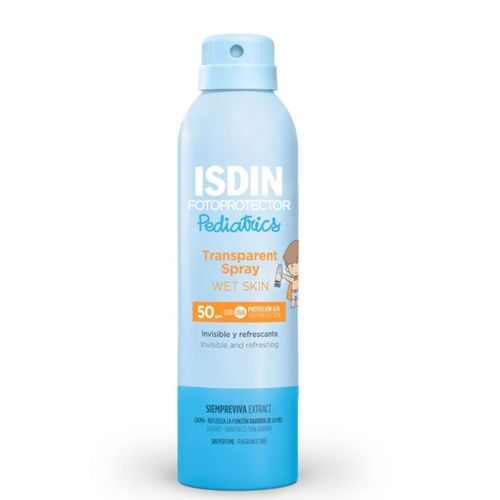Isdin Fotoprotector Transparent Spray Wet Skyn Pediatrics Spf50+ 250Ml