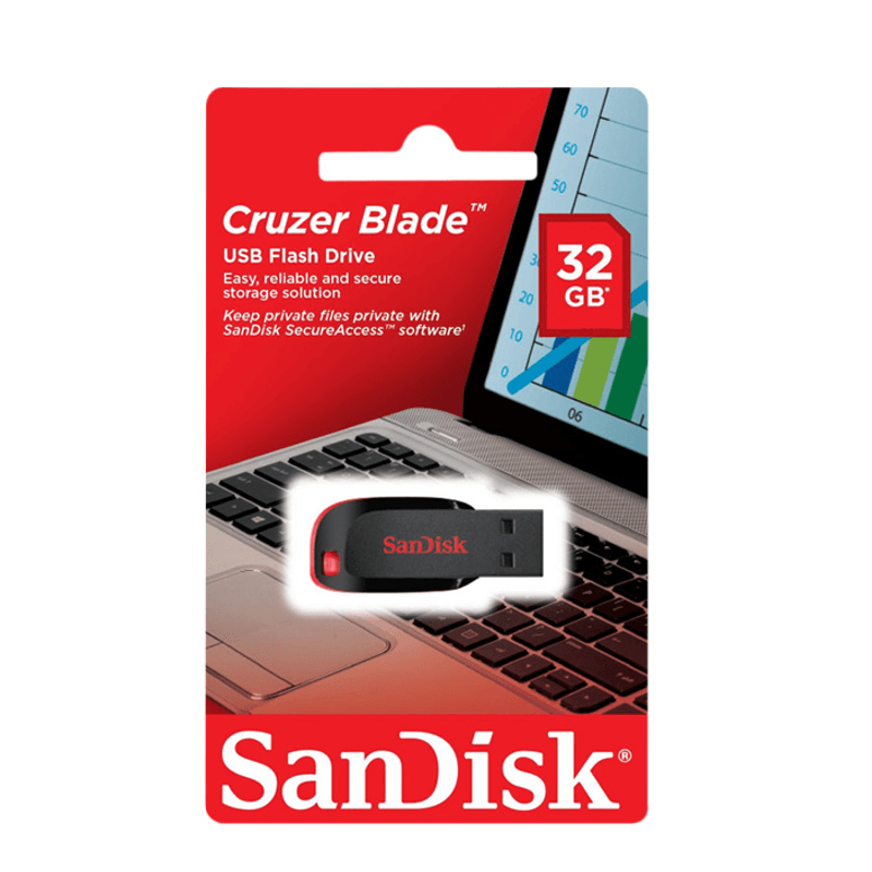MEMORIA-USB-SANDISK-CRUZER-BLADE-32GB-USB-20-NEGRO-ROJO
