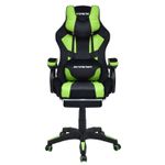 Silla-Gamer-Extingtion-Sapp-Gamuza-Cuerina-Color-Verde