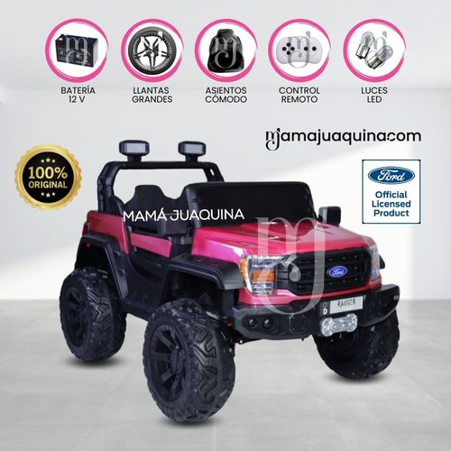 Carro a Batería 4 x 4 «FORD MERCY» Todo Terreno Pink