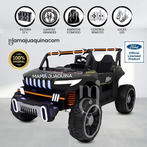 Carro a Batería 4x4 «FORD JETTY» Todo Terreno Black