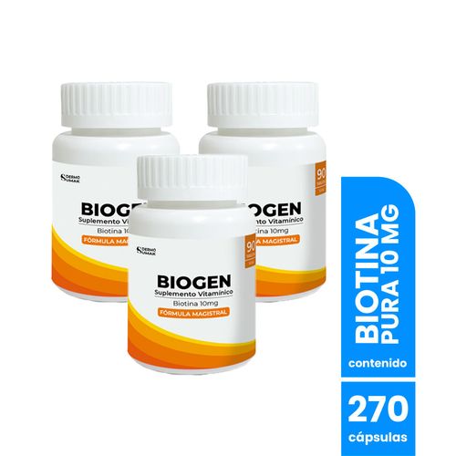 Biogen capsulas 90 und - Dermo Sumak 3 unid