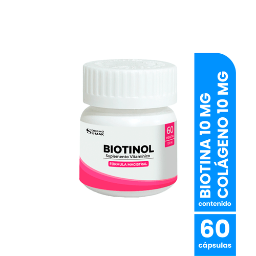 Biotinol capsulas 60 und - Dermo Sumak