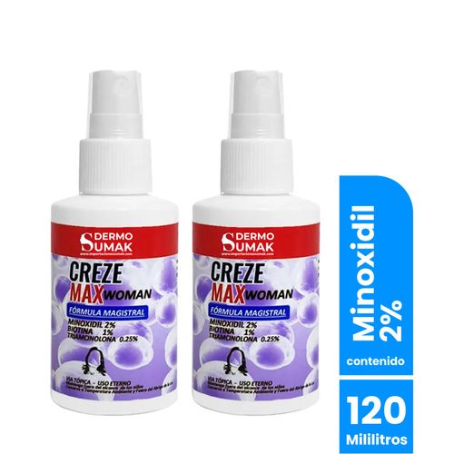 Loción Creze Max Woman 60ml - Dermo Sumak 2 Uni