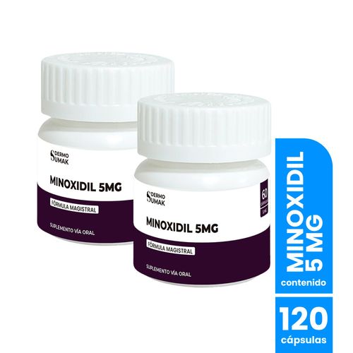 Tratamiento capilar grado 1 - 60 cap Dermo Sumak 2 Uni