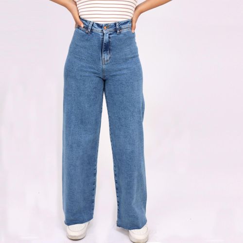 Jean Kayra Poblet Mujer Straight Minimal
