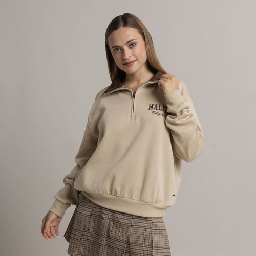 Polera Mujer Zipper Amc