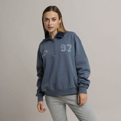 Polera Mujer Zipper Amc