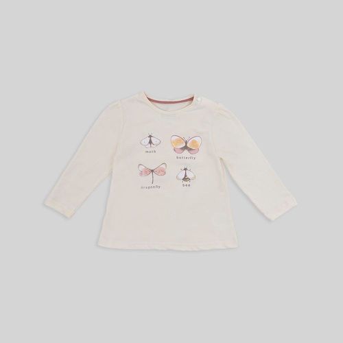 Polo Para Bebe Niña Baby Circus Garden Print