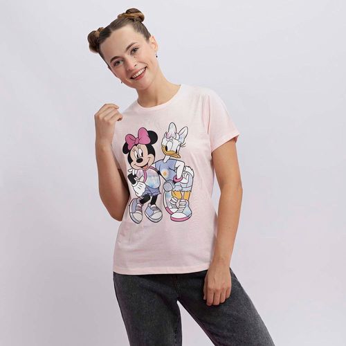 Polo Mujer Tie Dye Manga Corta Disney