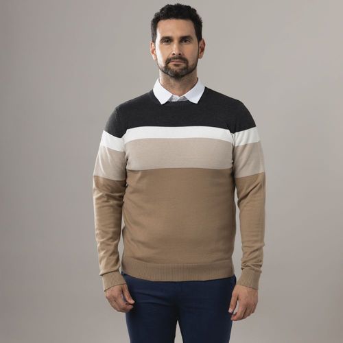 Chompa Hombre Bloques Madison