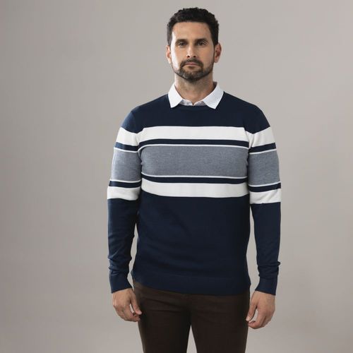 Chompa Hombre Bloques Madison