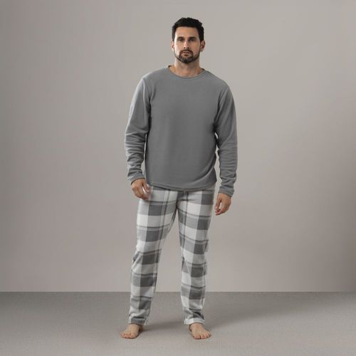 Pijama Set Hombre Checks Polar Madison