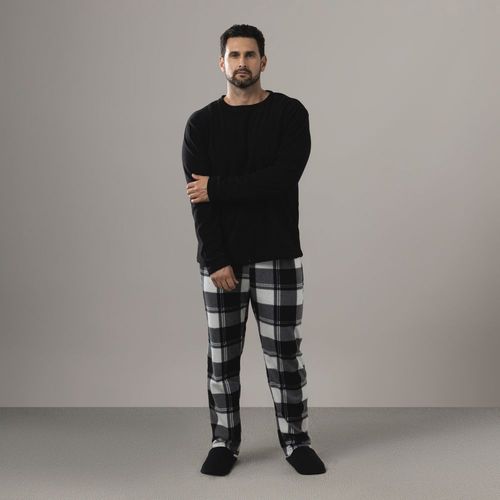 Pijama Set Hombre Checks Polar Madison