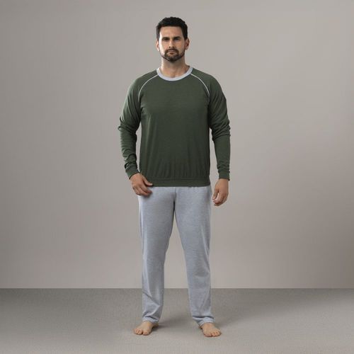 Pijama Set Hombre Rangla Manga Larga Madison