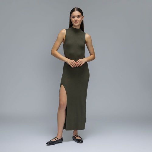 Vestido Mujer Hypnotic Velar Moca