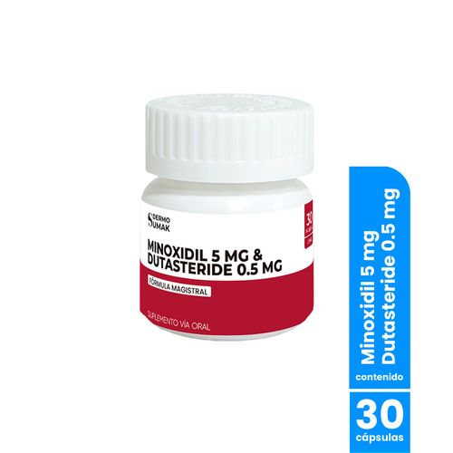 Minoxidil 5mg & Dutasteride 0,5 mg 30caps - DermoSumak