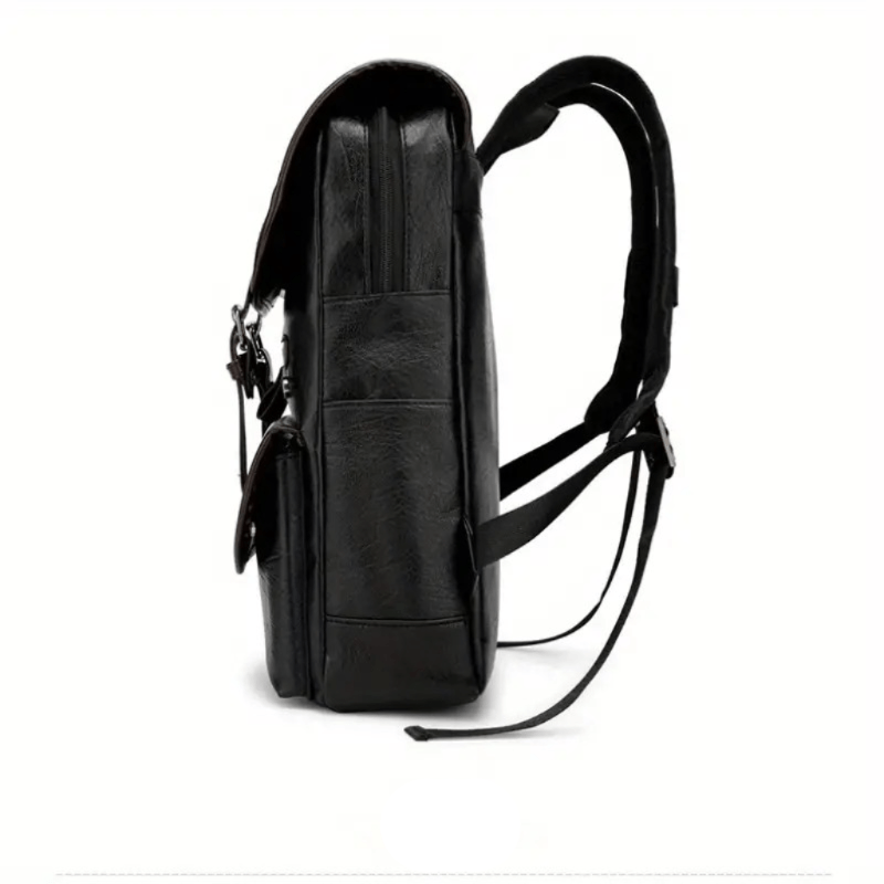 Mochila-Caslon-Antique-Negro-Casual-Hombre-Portalaptop16pg-40x28x11-Cuero-Importado