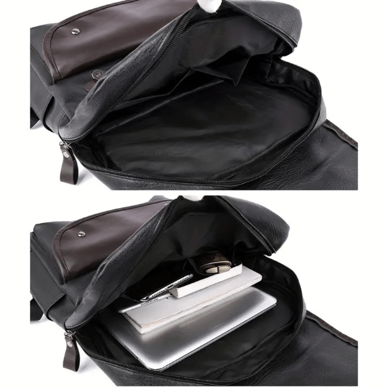 Mochila-Caslon-Antique-Negro-Casual-Hombre-Portalaptop16pg-40x28x11-Cuero-Importado