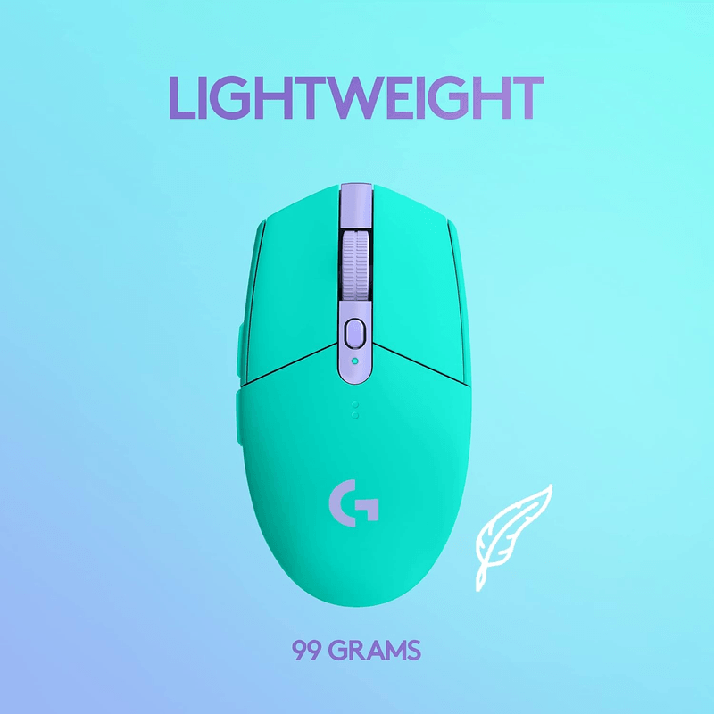 Mouse-Gamer-Logitech-G305-Wireless-con-Sensor-HERO-de-1ms---Menta