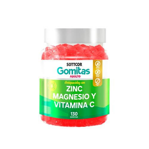 Gomitas De Zinc Adulto Sottcor