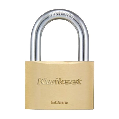 Candado Cobre Sólido 60mm con grillete Kwikset