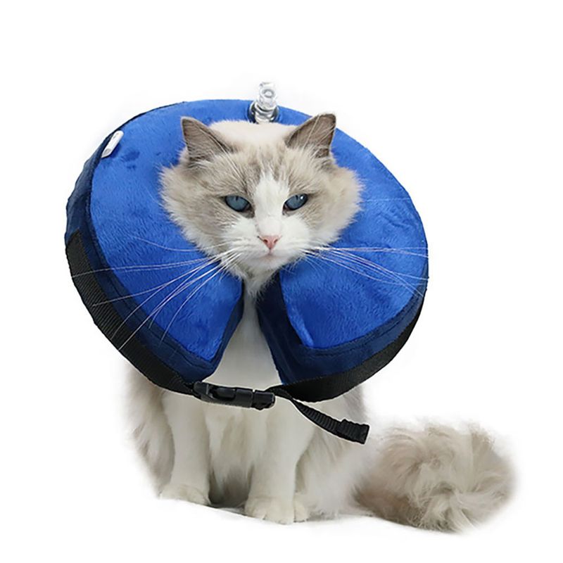 Collarin-Inflable-para-Mascotas-Azul-XL