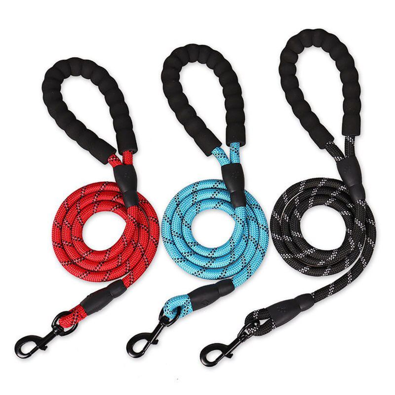 Correa-de-Nylon-para-Mascota---Rojo