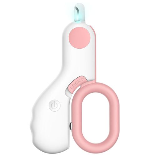 Cortauñas Led Rosado para Mascota