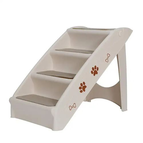Escalera plegable Gris para Mascota