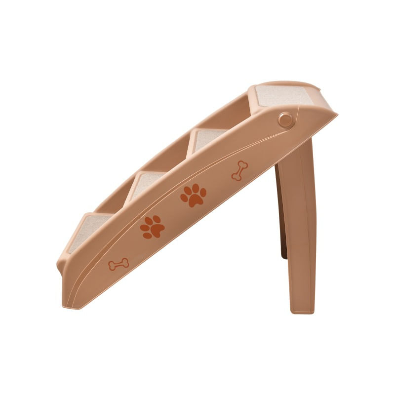 Escalera-plegable-Gris-para-Mascota