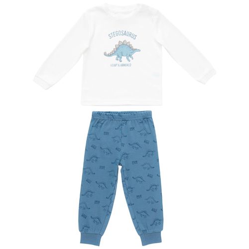 Pijamas Conjunto Polo ML + Pantalón Bebé Niño BABY EUREKA