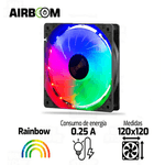 COOLER-PARA-CASE-AIRBOOM-TURBINE-RAINBOW-AB-125