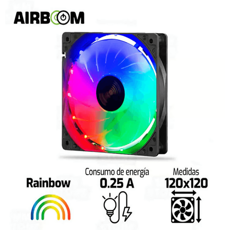 COOLER-PARA-CASE-AIRBOOM-TURBINE-RAINBOW-AB-125